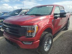 Flood-damaged cars for sale at auction: 2022 Ford F150 Supercrew