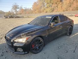 Salvage cars for sale at Waldorf, MD auction: 2017 Infiniti Q50 Premium