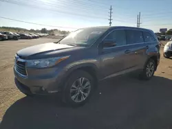 Toyota Vehiculos salvage en venta: 2015 Toyota Highlander LE