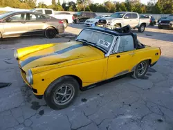 MG salvage cars for sale: 1978 MG Midget