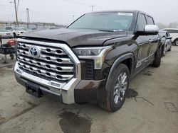 Toyota salvage cars for sale: 2023 Toyota Tundra Crewmax Platinum