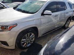 Chevrolet salvage cars for sale: 2018 Chevrolet Traverse High Country