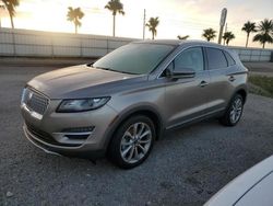 Salvage cars for sale from Copart Arcadia, FL: 2019 Lincoln MKC Select