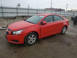 Salvage cars for sale at Dyer, IN auction: 2014 Chevrolet Cruze LT