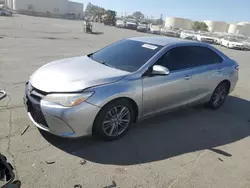 Salvage cars for sale at Martinez, CA auction: 2016 Toyota Camry LE