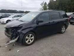 Vehiculos salvage en venta de Copart Dunn, NC: 2015 Toyota Sienna LE