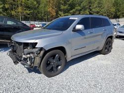 Salvage cars for sale at Gainesville, GA auction: 2016 Jeep Grand Cherokee Overland