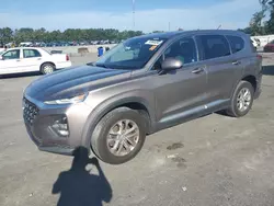 Salvage cars for sale at Dunn, NC auction: 2019 Hyundai Santa FE SE