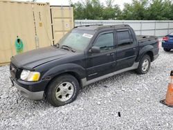 Salvage cars for sale at Barberton, OH auction: 2001 Ford Explorer Sport Trac