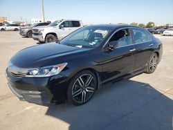 Honda salvage cars for sale: 2016 Honda Accord Sport