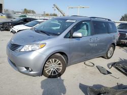 Toyota salvage cars for sale: 2012 Toyota Sienna XLE