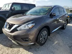 Flood-damaged cars for sale at auction: 2015 Nissan Murano S