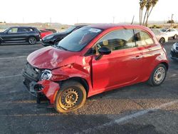 Salvage cars for sale at Van Nuys, CA auction: 2015 Fiat 500 POP