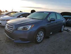 Salvage cars for sale at Riverview, FL auction: 2017 Subaru Legacy 2.5I Premium