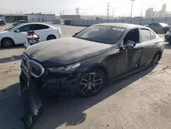 Salvage cars for sale at Sun Valley, CA auction: 2024 BMW I5 Edrive 40