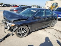 Vehiculos salvage en venta de Copart Wilmer, TX: 2024 Honda Civic Touring