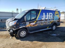 Salvage cars for sale at Chicago Heights, IL auction: 2018 Ford Transit T-250