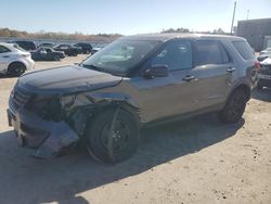 Salvage cars for sale at Fredericksburg, VA auction: 2017 Ford Explorer Police Interceptor