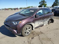 Toyota salvage cars for sale: 2017 Toyota Rav4 XLE