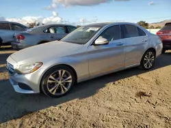 Salvage cars for sale from Copart San Martin, CA: 2016 Mercedes-Benz C300