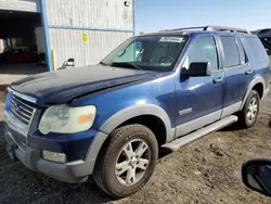 Ford Explorer xlt salvage cars for sale: 2006 Ford Explorer XLT