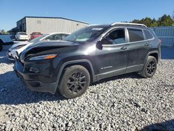 Salvage cars for sale at Wayland, MI auction: 2015 Jeep Cherokee Latitude