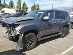 Salvage cars for sale at Rancho Cucamonga, CA auction: 2021 Lexus GX 460 Premium