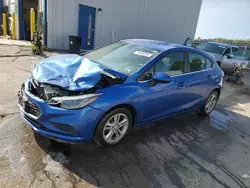 Chevrolet salvage cars for sale: 2017 Chevrolet Cruze LT