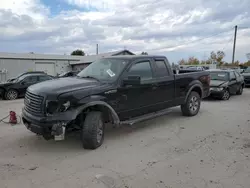 Salvage cars for sale at Pekin, IL auction: 2011 Ford F150 Super Cab