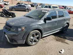 Salvage cars for sale at Albuquerque, NM auction: 2018 Dodge Journey Crossroad