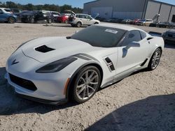 Salvage cars for sale from Copart Apopka, FL: 2017 Chevrolet Corvette Grand Sport 2LT