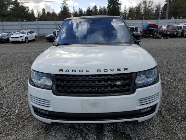 2016 Land Rover Range Rover Supercharged