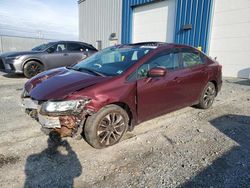 Salvage cars for sale at Elmsdale, NS auction: 2015 Honda Civic LX