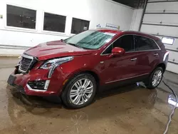 Salvage cars for sale from Copart Blaine, MN: 2018 Cadillac XT5 Premium Luxury