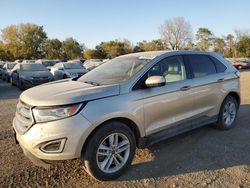 Salvage cars for sale at Des Moines, IA auction: 2018 Ford Edge SEL