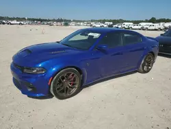 Salvage cars for sale at Houston, TX auction: 2022 Dodge Charger SRT Hellcat