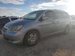 Salvage cars for sale at Riverview, FL auction: 2006 Honda Odyssey EXL