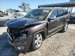 Jeep salvage cars for sale: 2011 Jeep Grand Cherokee Overland