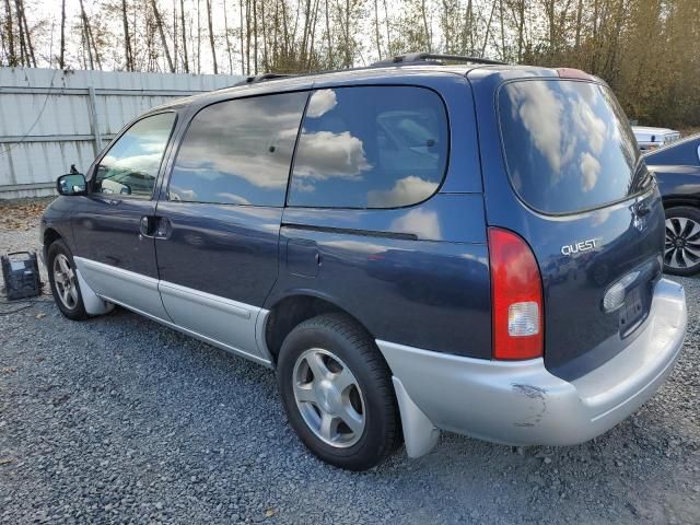 2001 Nissan Quest GXE