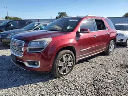 Salvage cars for sale at Franklin, WI auction: 2015 GMC Acadia Denali