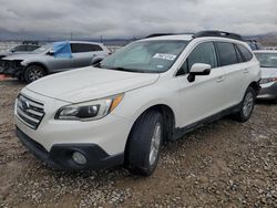 Salvage cars for sale at Magna, UT auction: 2015 Subaru Outback 2.5I Premium