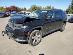 Jeep salvage cars for sale: 2021 Jeep Grand Cherokee L Limited