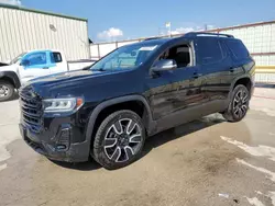 Salvage cars for sale at Haslet, TX auction: 2021 GMC Acadia SLT