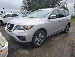 Salvage cars for sale at Riverview, FL auction: 2017 Nissan Pathfinder S