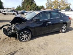 Salvage cars for sale at Finksburg, MD auction: 2019 Nissan Sentra S