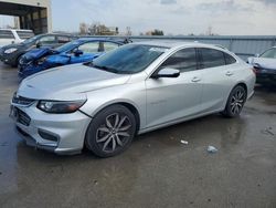 Chevrolet salvage cars for sale: 2017 Chevrolet Malibu LT