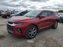 Salvage cars for sale at Indianapolis, IN auction: 2021 Chevrolet Blazer Premier