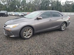 Salvage cars for sale at Midway, FL auction: 2015 Toyota Camry LE