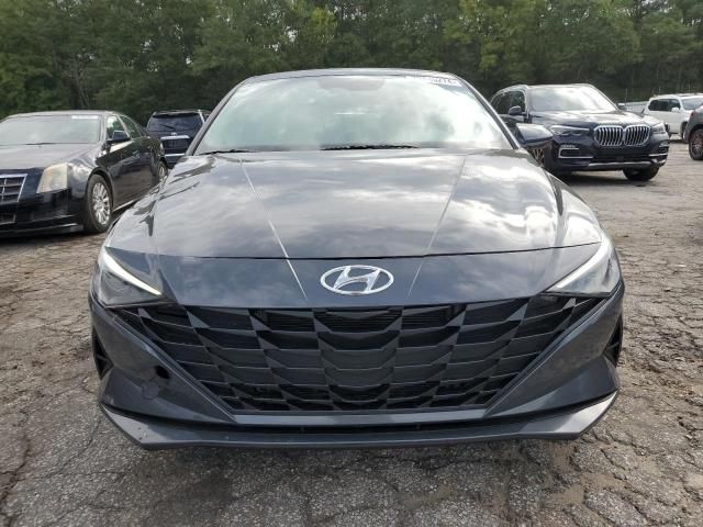 2023 Hyundai Elantra Blue