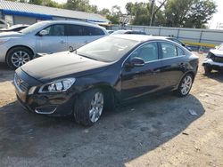 Salvage cars for sale at Wichita, KS auction: 2013 Volvo S60 T6